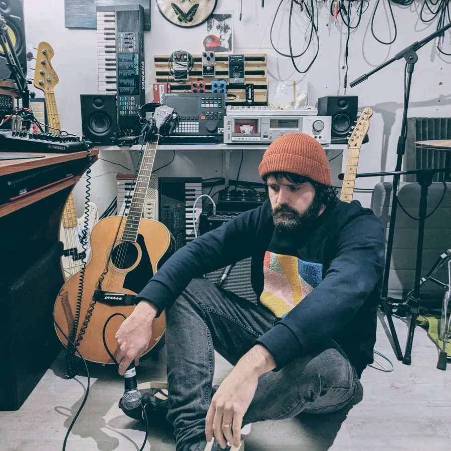 Mike in the home studio